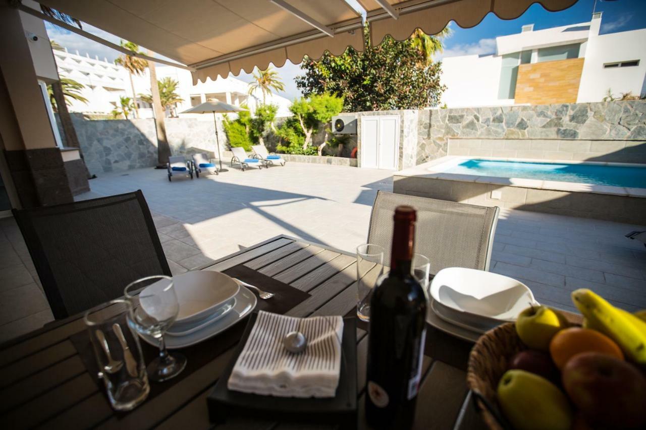 Villa Jandia Modern New Apartment Morro Jable Private Heated Pool Big Terrace And Parking מראה חיצוני תמונה