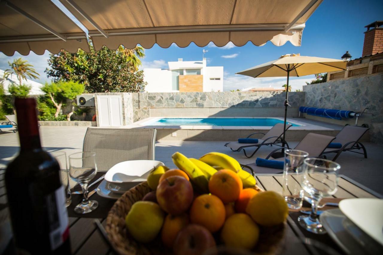 Villa Jandia Modern New Apartment Morro Jable Private Heated Pool Big Terrace And Parking מראה חיצוני תמונה