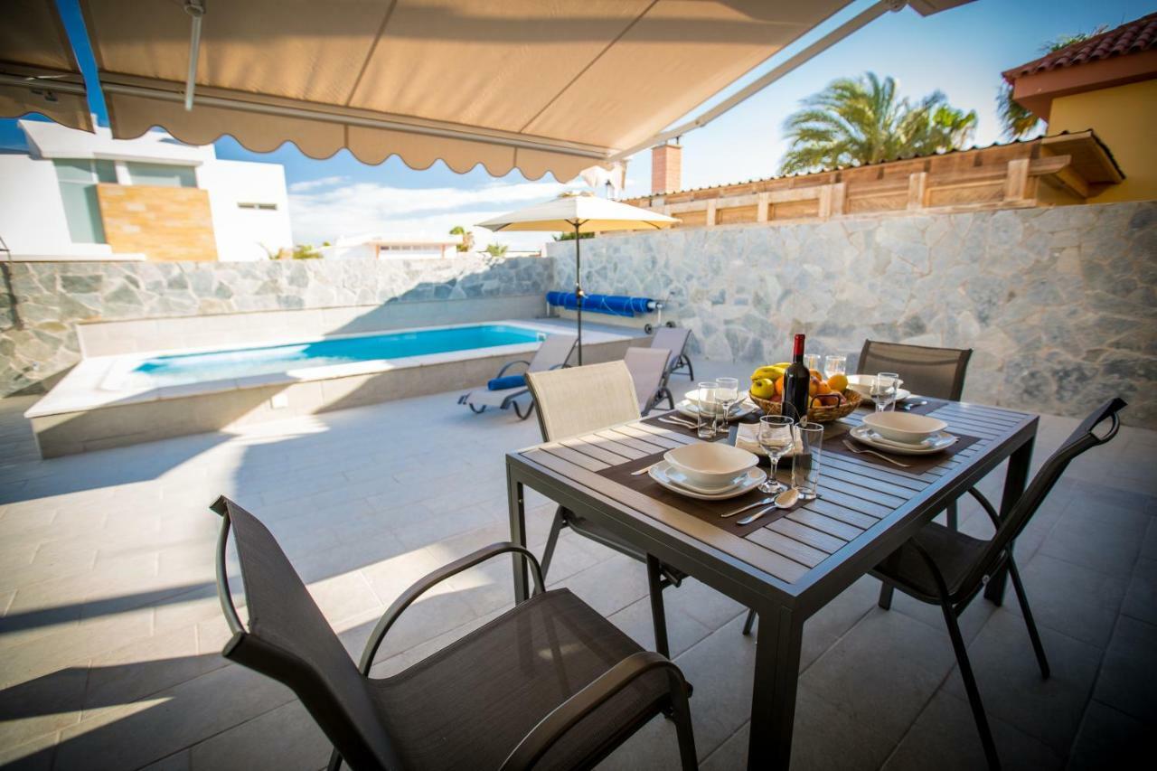Villa Jandia Modern New Apartment Morro Jable Private Heated Pool Big Terrace And Parking מראה חיצוני תמונה