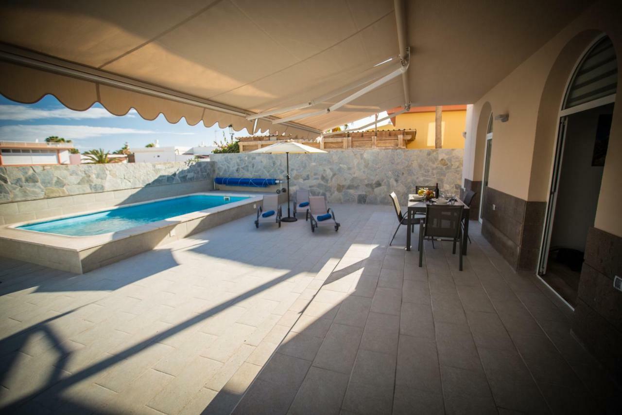 Villa Jandia Modern New Apartment Morro Jable Private Heated Pool Big Terrace And Parking מראה חיצוני תמונה